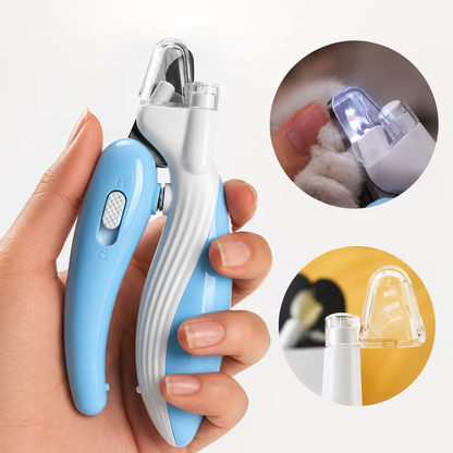LED Pet Nail Clipper with Electric Grinder