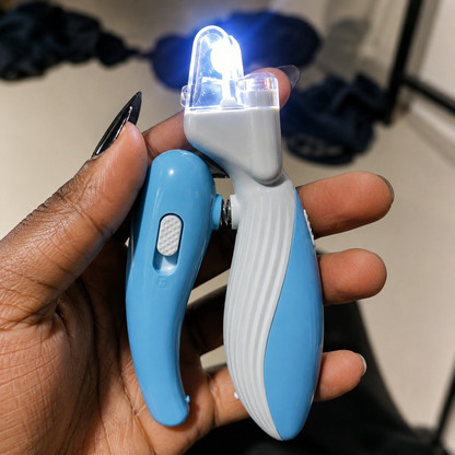 LED Pet Nail Clipper with Electric Grinder