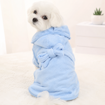 Quick-Dry Pet Bathrobe Towel