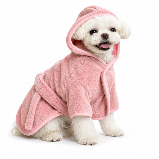 Quick-Dry Pet Bathrobe Towel