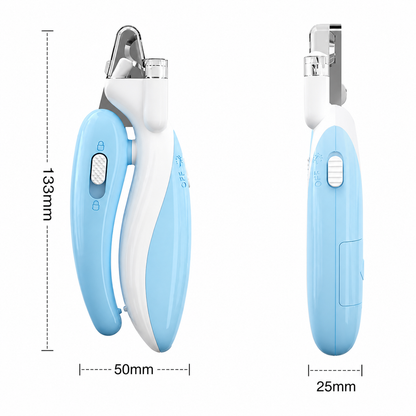 LED Pet Nail Clipper with Electric Grinder