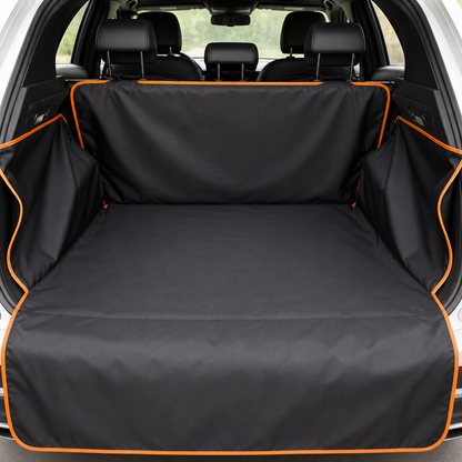 Heavy-Duty Dog Car Seat Cover & Rear Seat Mat